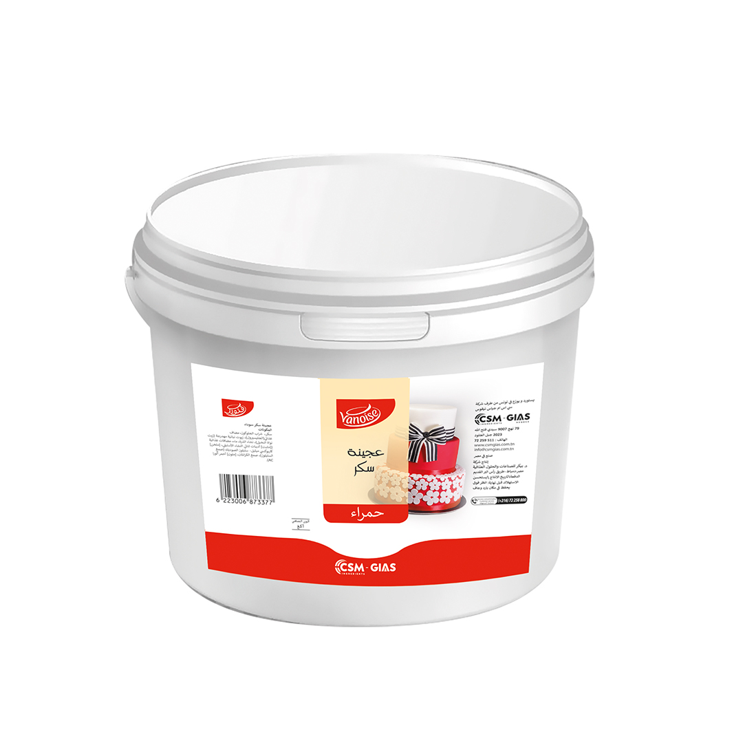 Pâte à sucre rouge 1kg